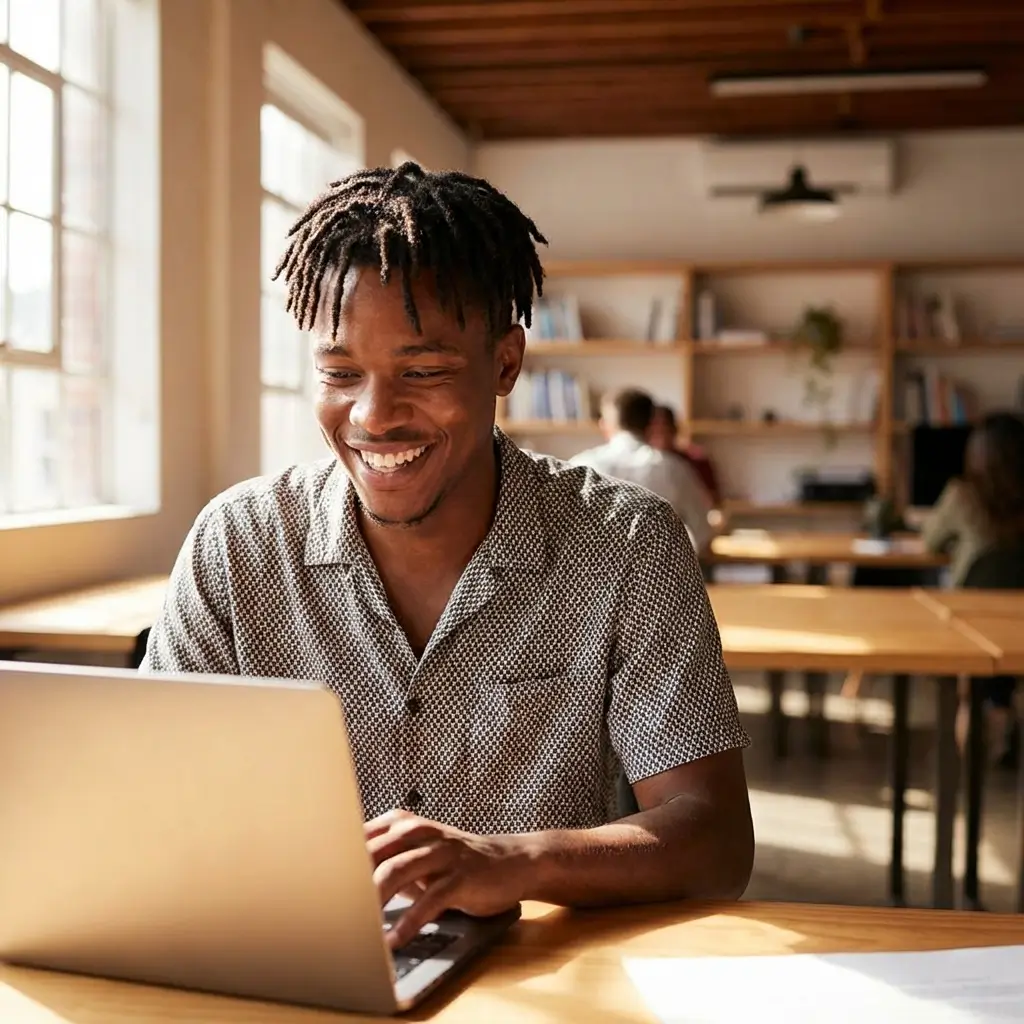 Developer at ElayneTech working on a client platform