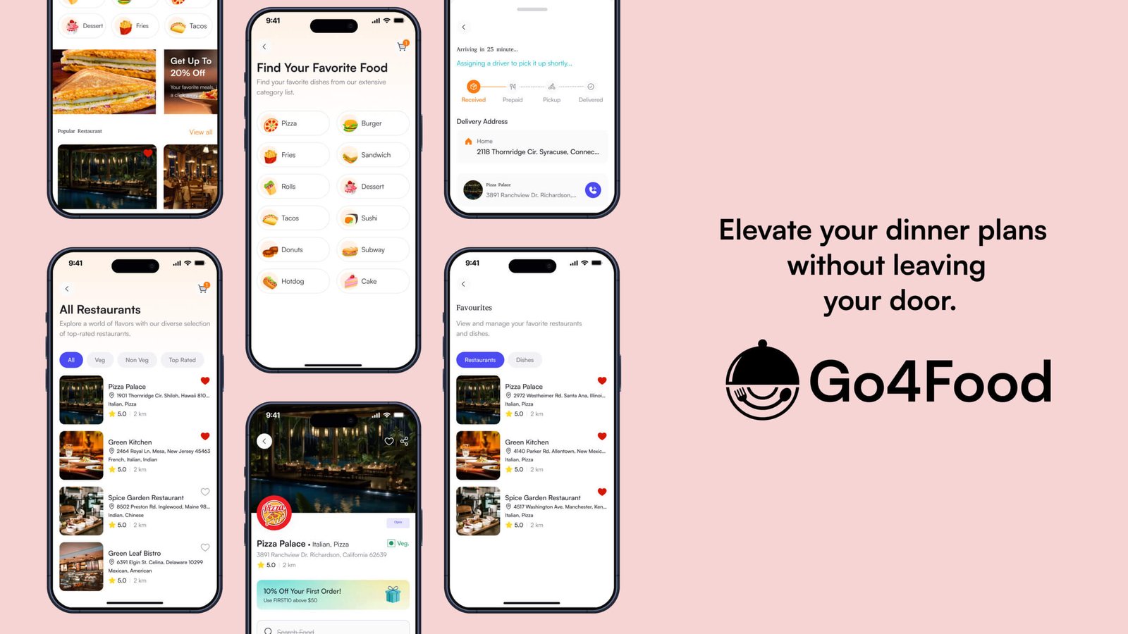 Go4Food – Cravings Delivered to Your Door screenshot