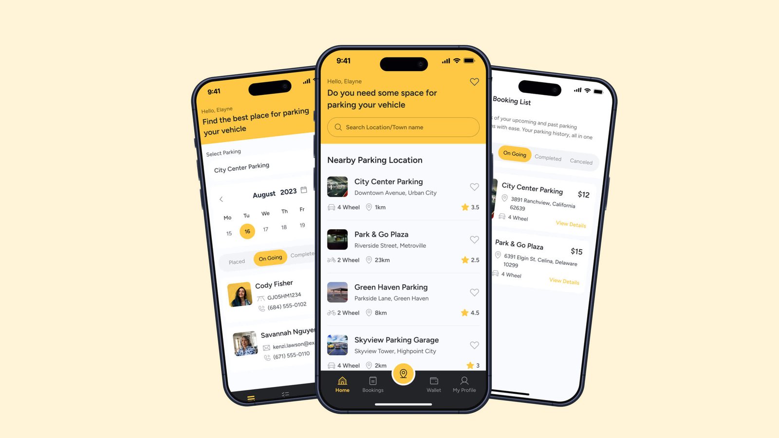 Park Easy – Smart Parking Mobile App screenshot