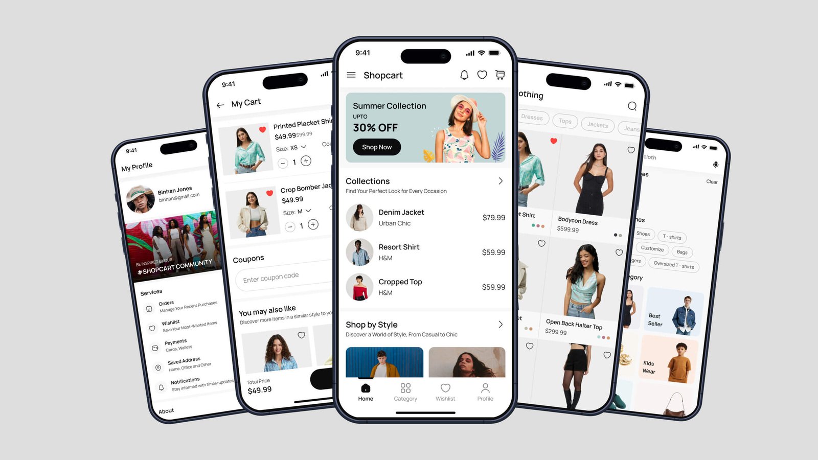 Shopcart – E-Commerce Mobile Application screenshot