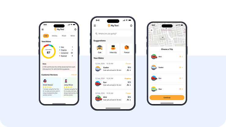 App Screens Interactive Showcase