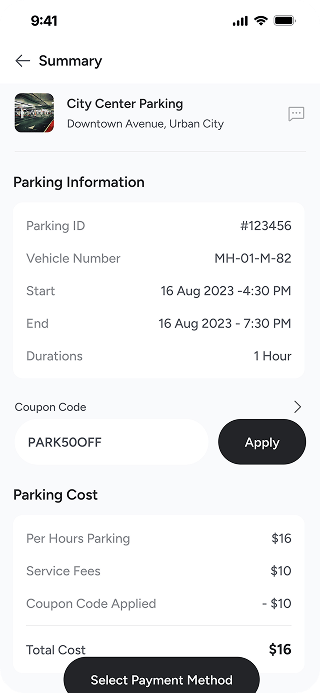 Mobile App Screen 2